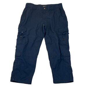 5.11 Tactical Mens Cargo Pants Size 42 Navy Outdoors Straight Hiking Camping